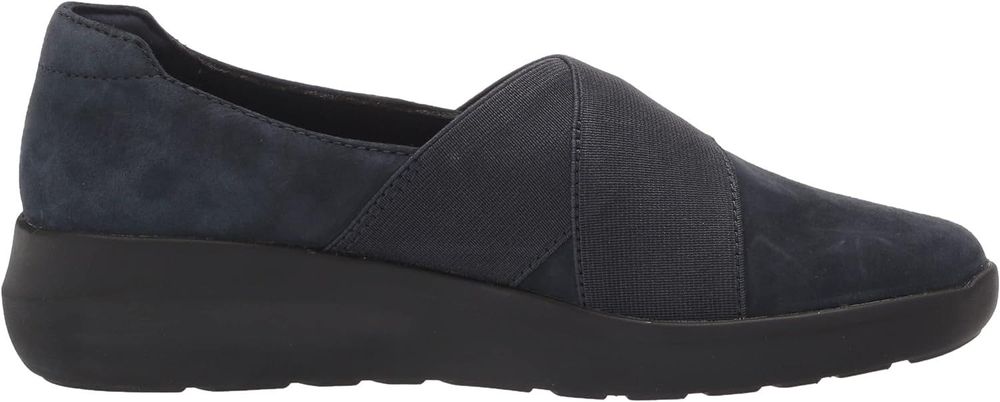 Clarks, Kayleigh Slip. Кожаные/замшевые лоферы из США. Раз 38