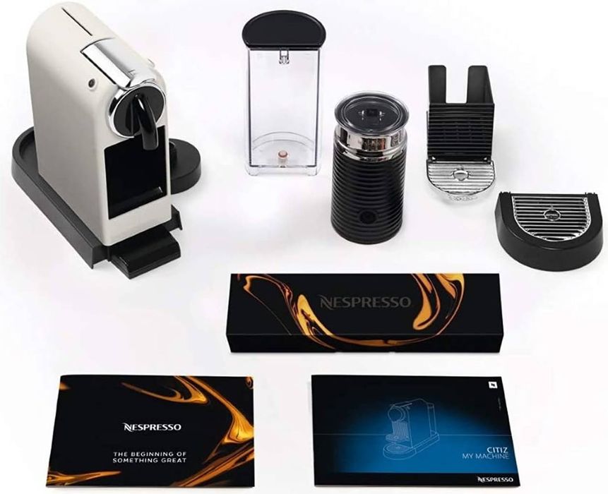 Капсульная кофемашина с капучинатором Nespresso CitiZ & milk