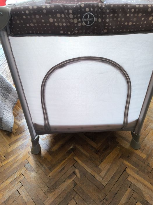 Сгъваемо легло + матрак, 120см /60см