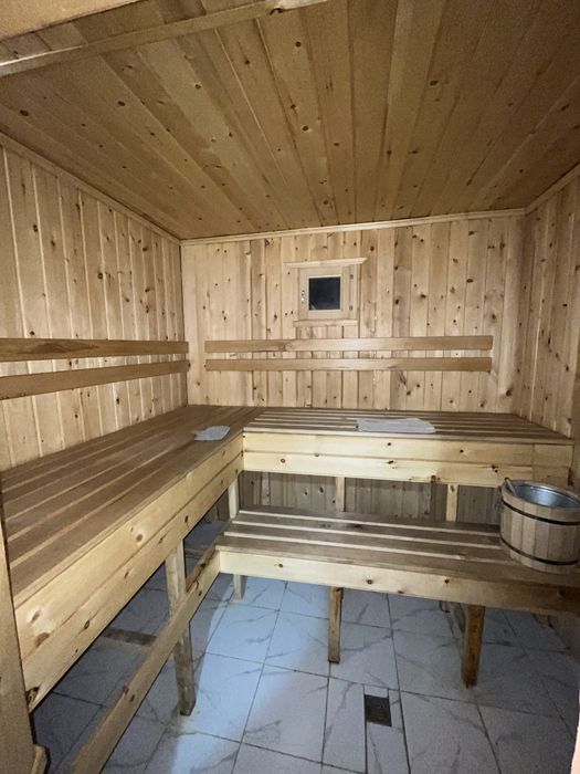 Жаркая баня на дровах