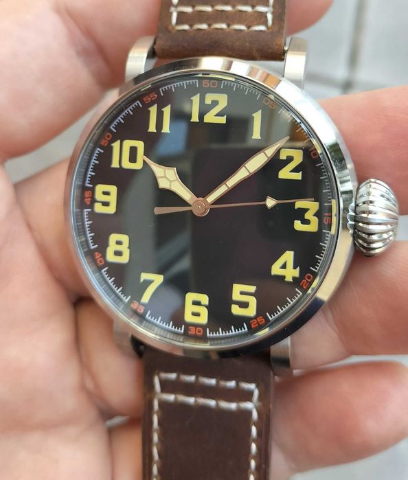 Diver 200 m Pilot Flieger Automat Seiko NH35 Safir 47 mm