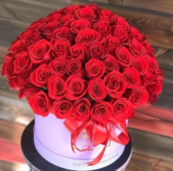 Букеты, розы, Доставка