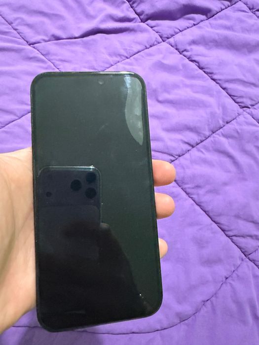 Iphone 15 Pro Max Titanium Blue, с остатъчна гаранция до 01.2027г.