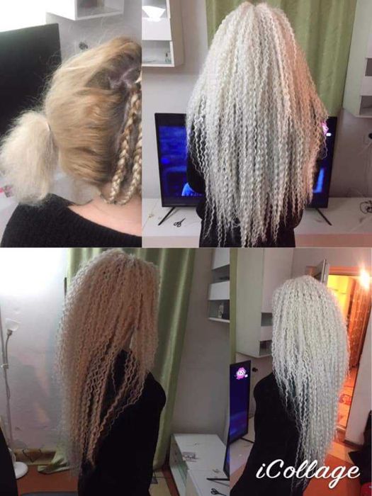 Extensii afro , PRET 580 cu totul