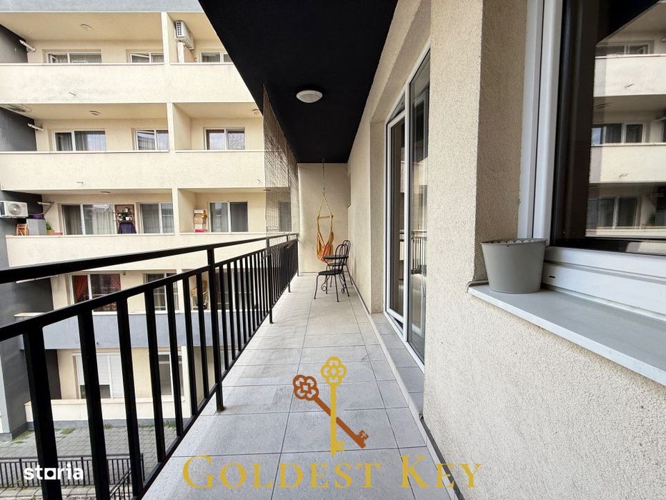 ACCESIBILITATE - Apartament central cu 2 camere si balcon generos