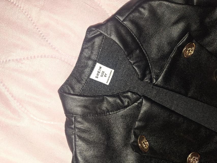 Детско кожено яке