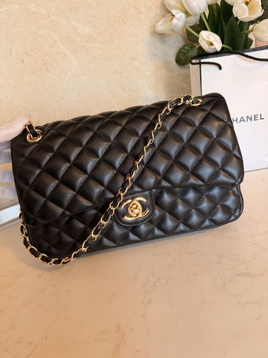 Дамска чанта Chanel Classic голям размер