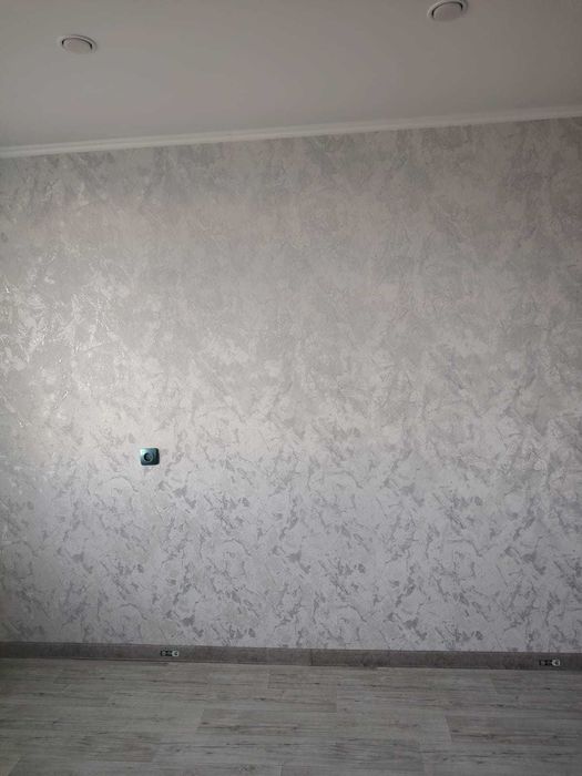 Поклейка обоев 6 тыщ рулон