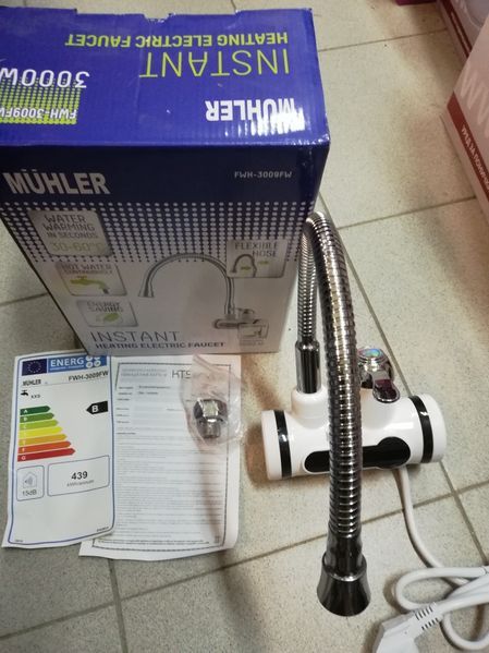 Чисто нов С ГАРАНЦИЯ Нагревател за вода MUHLER FWH-3053FW