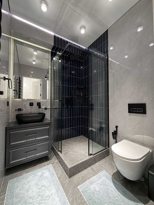 Шота Руставели, 4 комнаты в ЖК Madrid — 107 м² кафе BON`