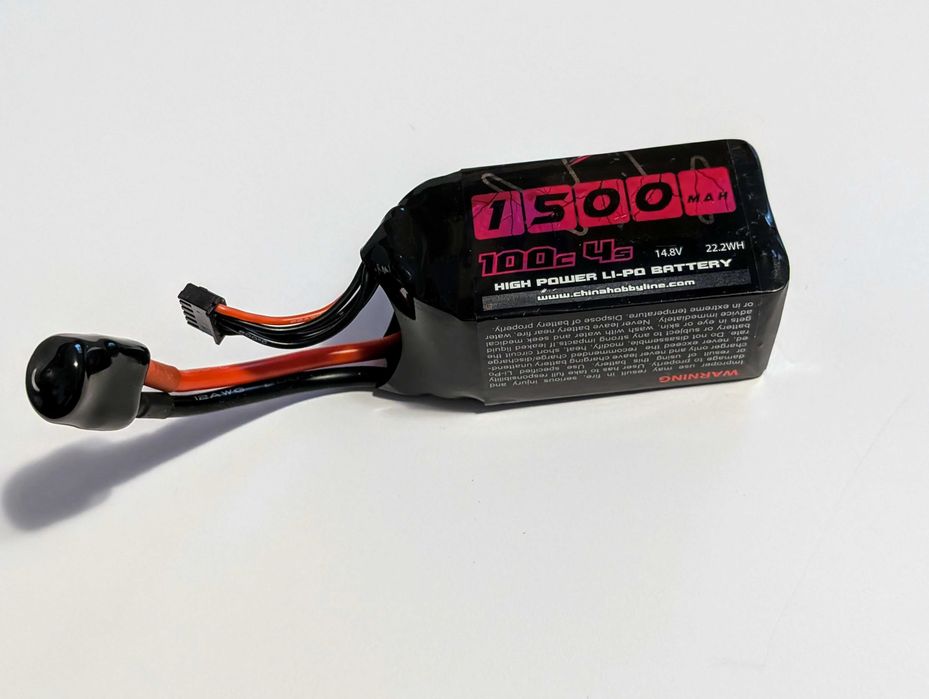 Kit Complet Baterii Drona FPV - 4s 1500 mAh CNHL Black - ca noi