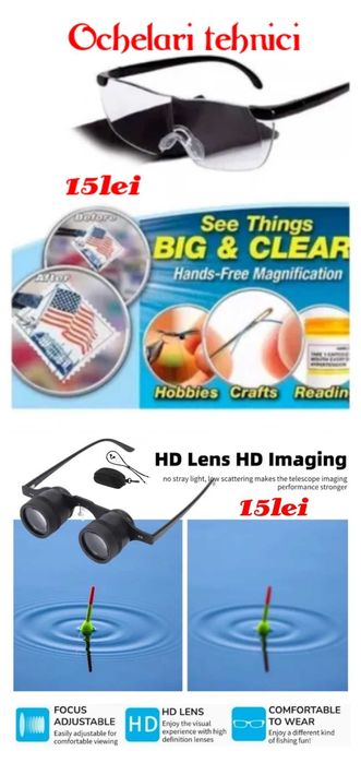 Ochelari citit/lupa/soare.Geanta mtb.Ceas smart