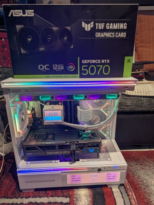 Okazie Summer‼️ PC Gaming  2k White i7 14700k/9800x3D /32GB /RTX 5070 !