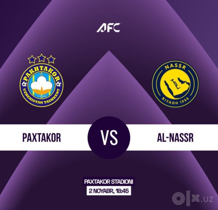 Paxtakor vs Al nasr