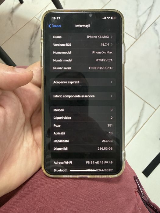 Iphone xs max 256gb