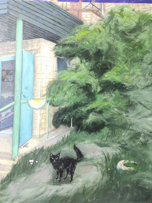 композиция, пейзаж, комната