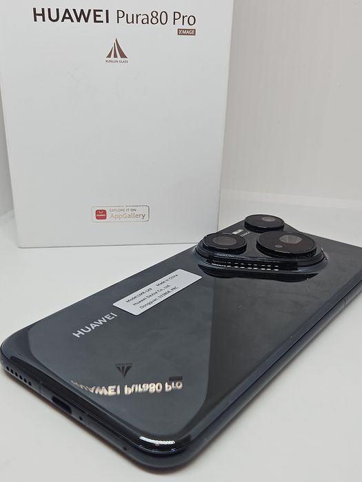 ГАРАНЦИЯ НОВ Huawei Pura 80 Pro 512Gb/12Ram Black ЗАКУПЕН - 14.09.2026