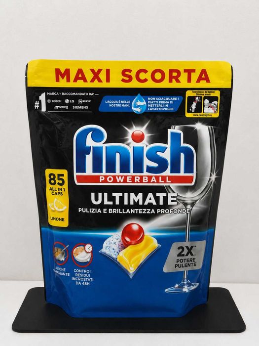 Капсули за съдомиялна Finish Ultimate All Limone