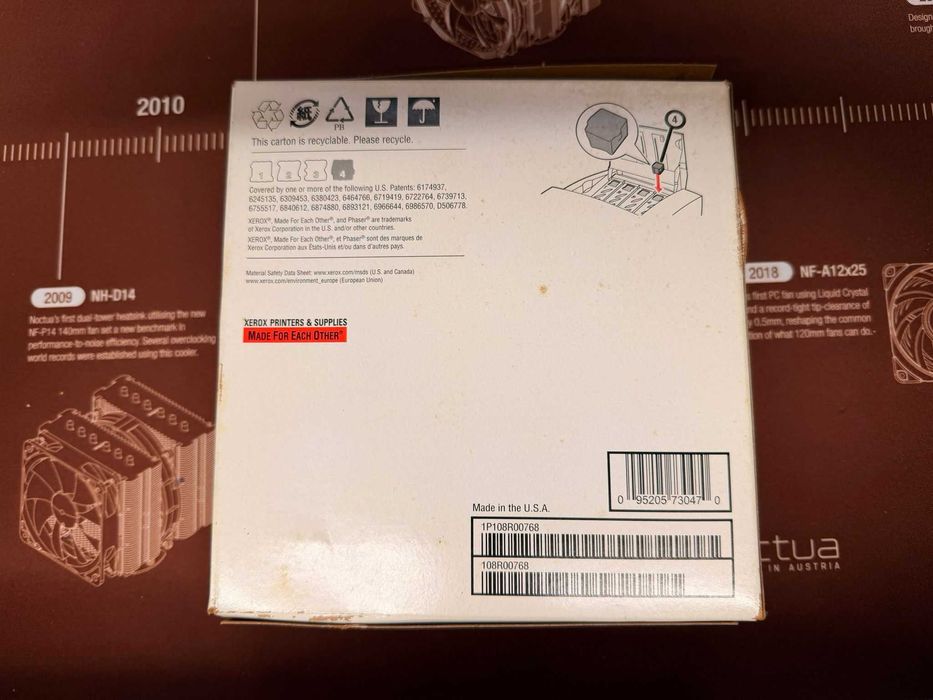 Cerneală Solidă Originală Xerox Phaser 8560W, Black (Negru) – 6 bucăți