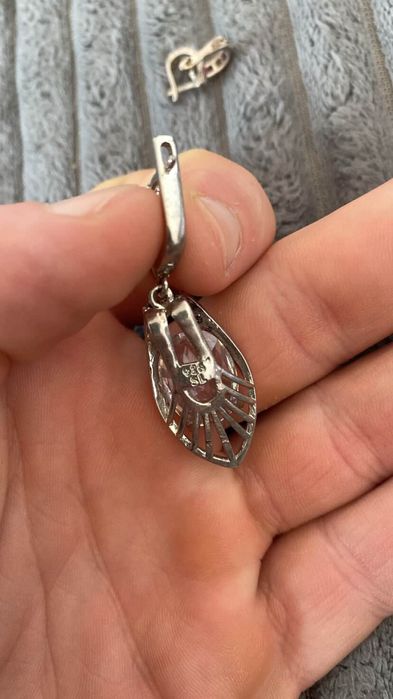 Серебряные серьги, красивые и стильные