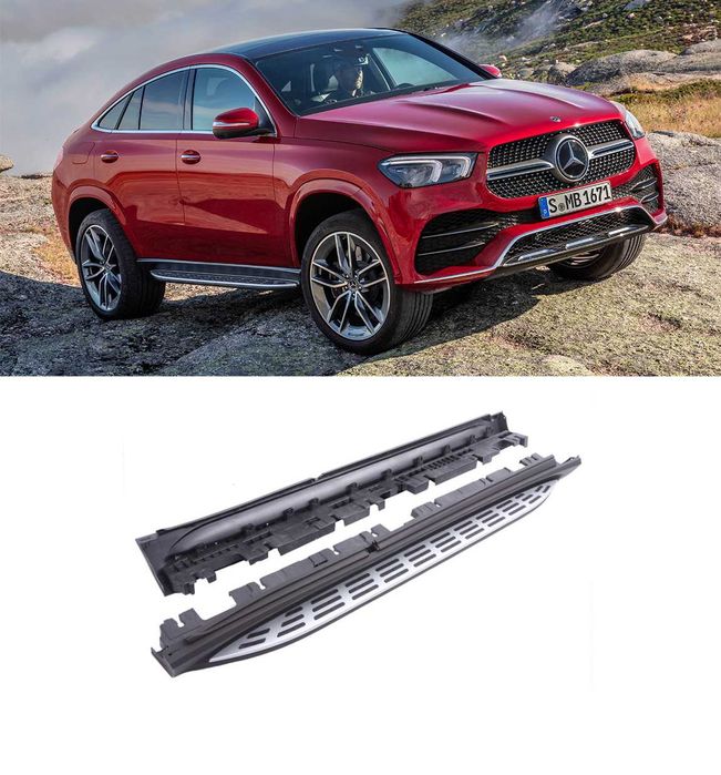Степенки Mercedes Benz C167 GLE степенка прагове броня ГЛЕ Ц167