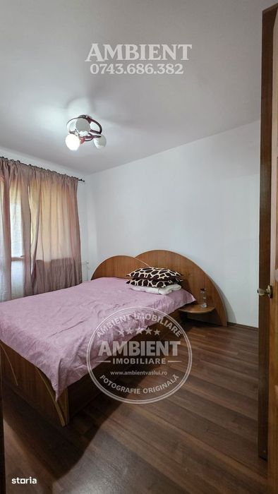 Apartament cu 3 camere, mobilat și utilat, VASLUI - zona CENTRU;