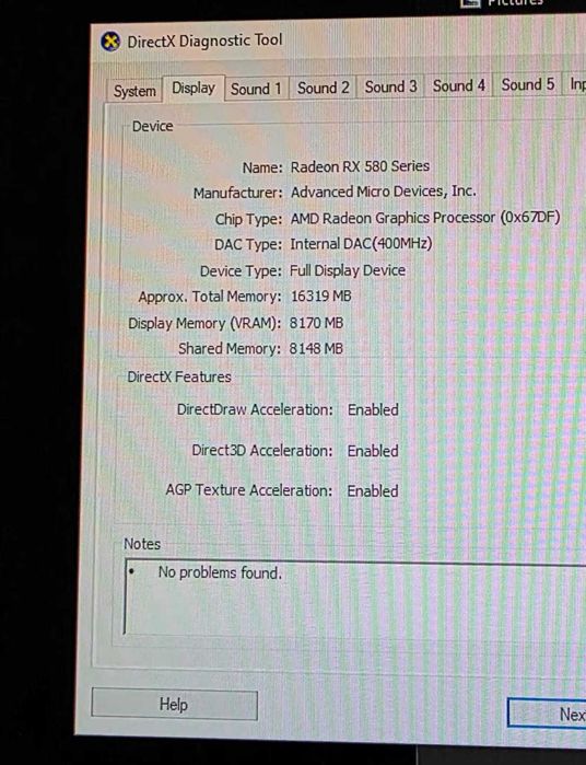 PC Calculator Gaming RX 580 XFX 8GB/ Ryzen 5 1600/ 16GB 3000Mhz ddr4