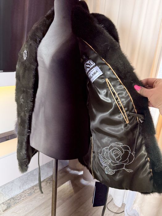 Норковая шуба с соболем  Греция