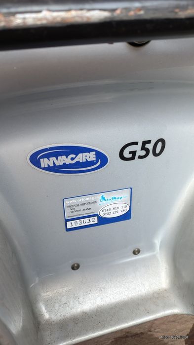 Cărucior handicap INVACARE G 50