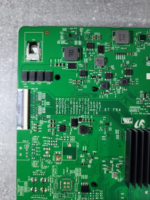 Placa de baza BN41-02903A Samsung Odyssey DEFECTA