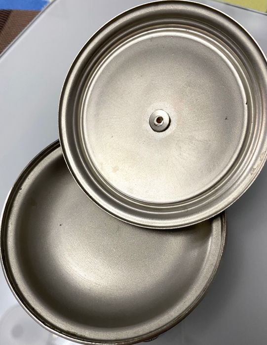 Пудреница шкатулка Ленэмальер винтаж 1950 гг ссср