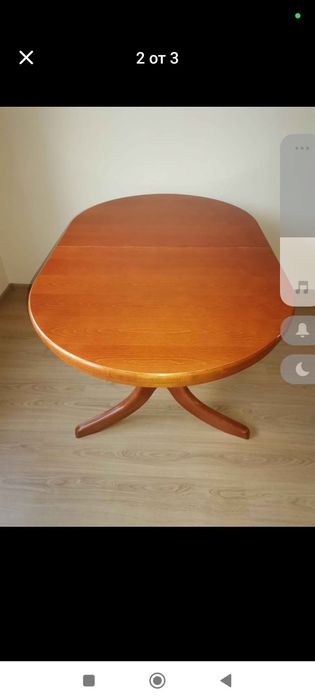 Луксозна трапезна маса и четири стола