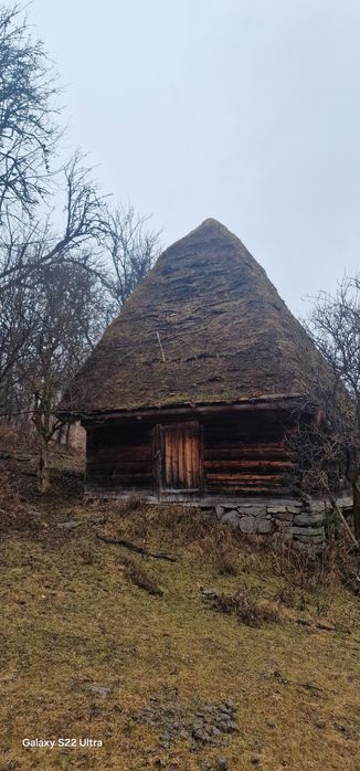 Vând șură veche din  lemn de brad