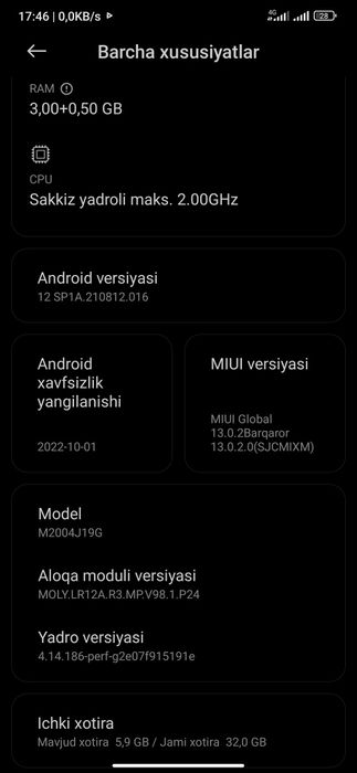Redmi 9 3GB/32GB