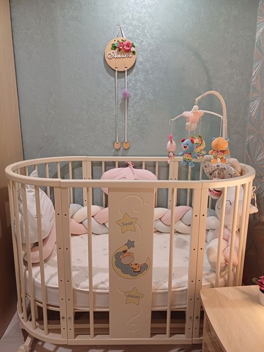 Детская кроватка 6в1