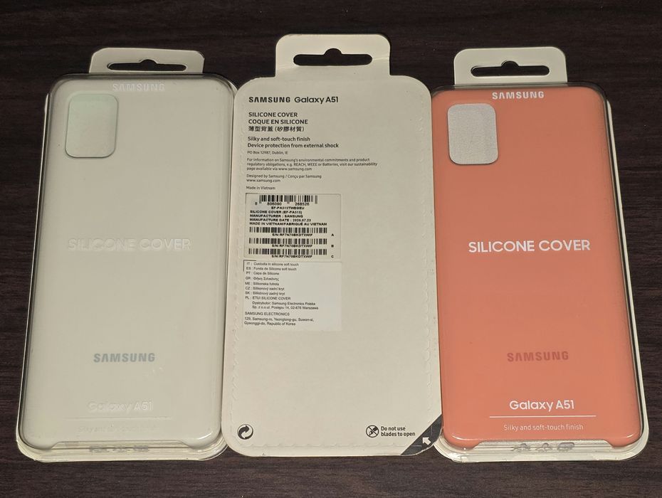 Husa silicon originala Samsung Silicone Cover Galaxy A51 4G LTE A515