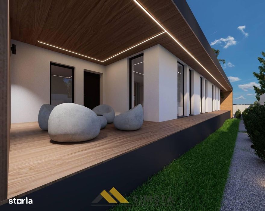 Casă nouă proiect unic, stil mediteranean – Cihei, Oradea