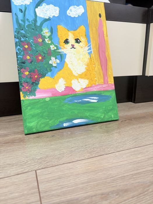 «Рыжий кот» картина