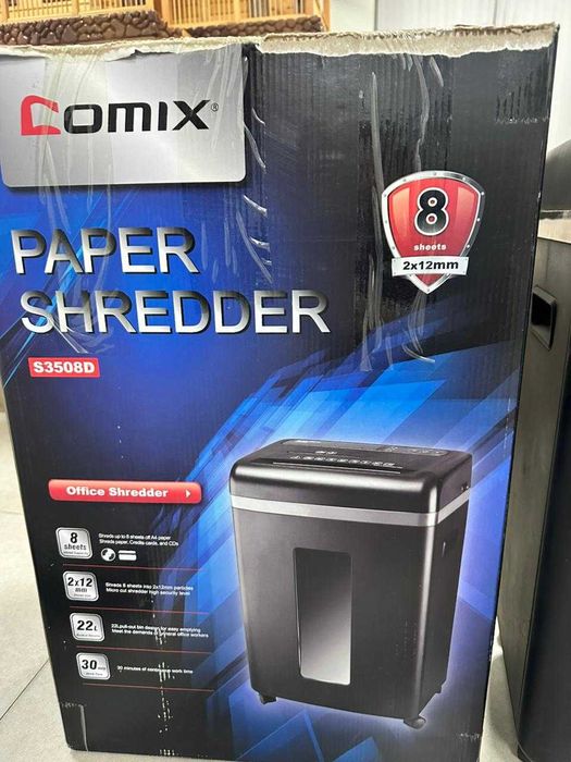 Уничтожитель бумаг (Шредер) COMIX S3508D