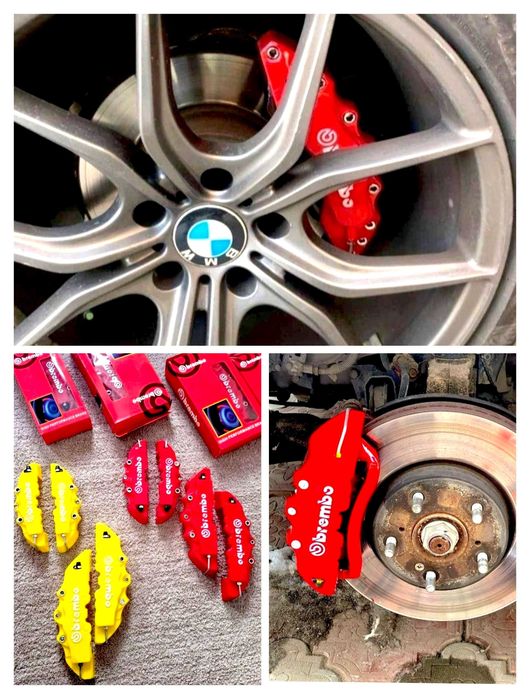 Pachet 4 Capace Etrieri Brembo Decorative, Universale BMW Toyota VW