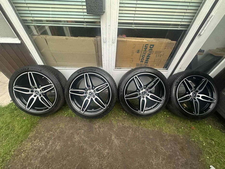 Mercedes Benz джанти 19  цола със зимни гуми