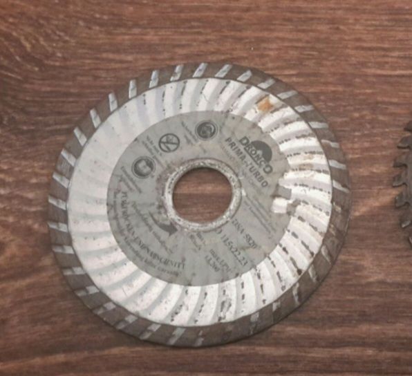 Диск для болгарки и дрели