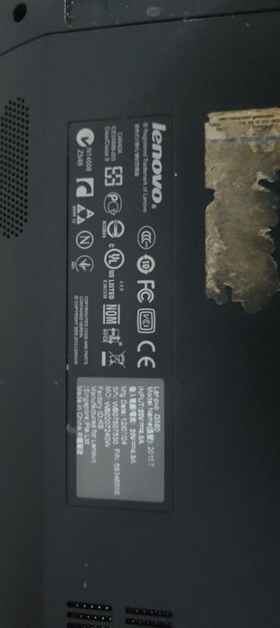 Ноутбук Lenovo G580