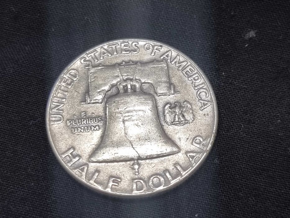 Сребърна монета Half Dollar 1956 г.