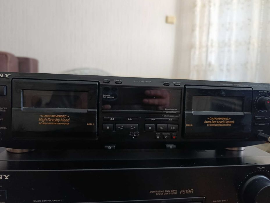 Двукасетъчен дек SONY TC-WE535