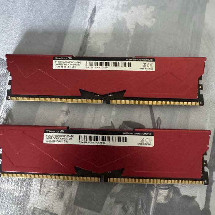 DDR5 2x16 32GB 6000mhz Teamgroup Force