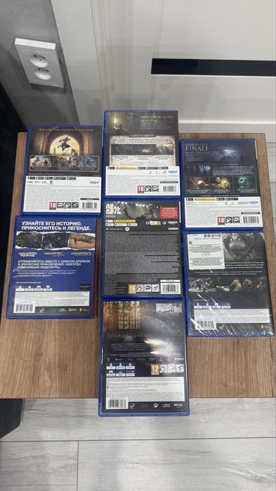 Продам или обменяю диски PS4/PS5