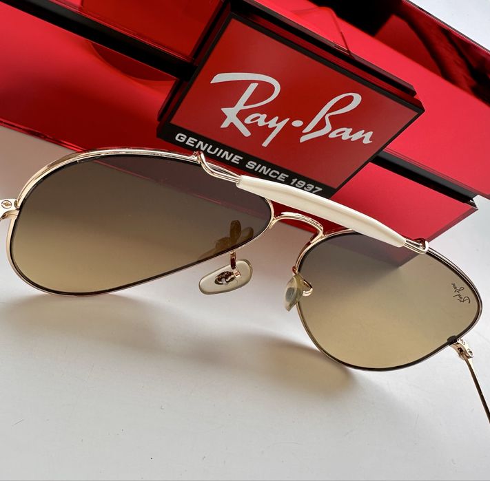 Ray Ban RB3407 58мм – стъклени лещи, като нови, Aviator premium