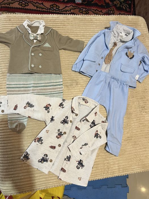 Лот дрехи за момче 0-6м