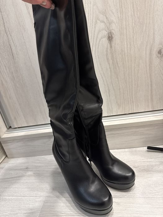 Vand cizme inalte piele 38